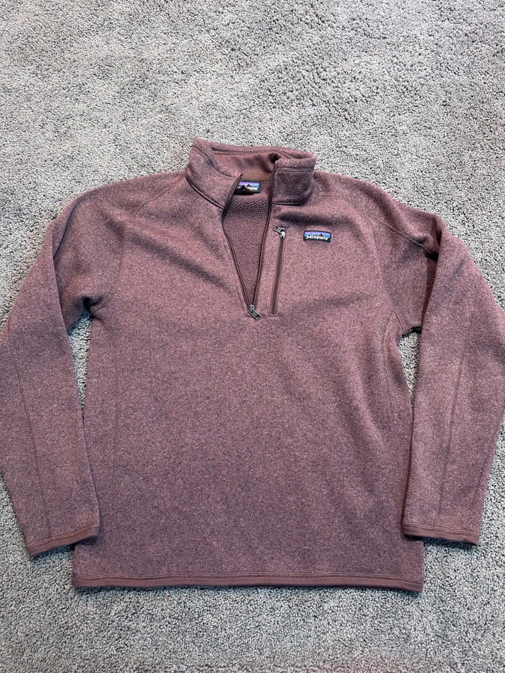Patagonia dark purple Vest Size Medium Like New